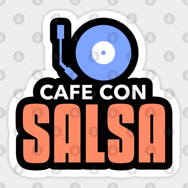 cafe con salsa Sticker by BVHstudio